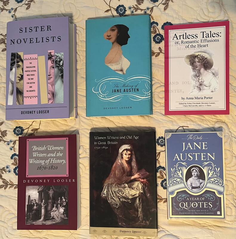 Picture of Books by Devoney Looser including The Making of Jane Austen The Daily Jane Austen and Sister Novelists